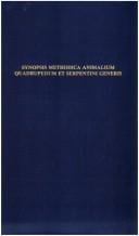 Synopsis methodica animalium quadrupedum et serpentini generis
