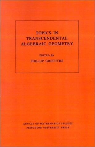 Topics in transcendental algebraic geometry