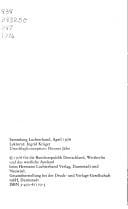 Tage mit Bertolt Brecht