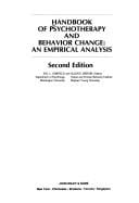 Handbook of psychotherapy and behavior change