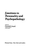 Emotions in personality and psychopathology