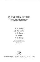 Chemistry of the environment