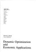 Dynamic optimization and economic applications
