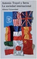 La sociedad internacional