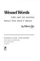 Weasel words
