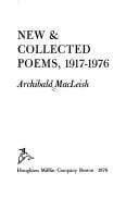 New & collected poems, 1917-1976