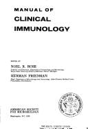 Manual of clinical immunology