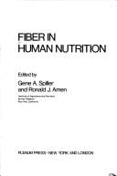 Fiber in human nutrition