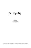 Sex Equality
