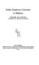 Public employee unionism in Belgium