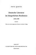 Deutsche Literatur im bürgerlichen Realismus, 1848-1898