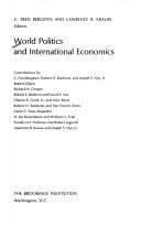 World politics and international economics