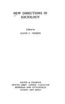 New directions in sociology