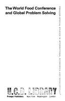 The World Food Conference and global problem solving