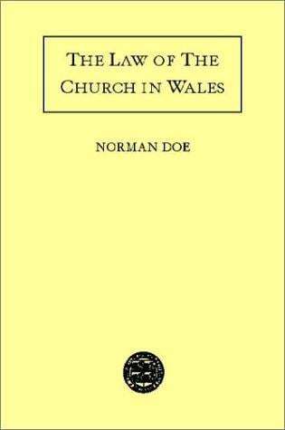 The law of the Church in Wales