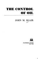 The control of oil