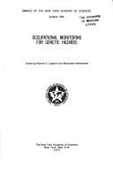 Occupational monitoring for genetic hazards