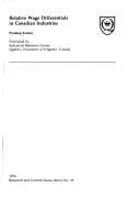 Relative wage differentials in Canadian industries