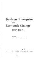 Business enterprise and economic change