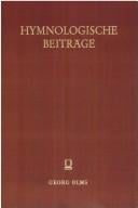 Hymnologische Beiträge