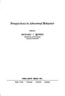 Perspectives in abnormal behavior