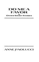 Do me a favor and other short stories