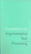 Foundations of argumentative text processing