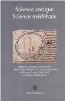 Science antique, science médiévale