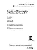 Security and watermarking of multimedia contents II