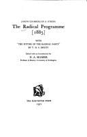 The Radical programme