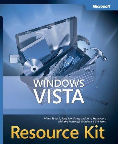 Windows Vista(TM) Resource Kit