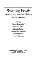Becoming visible