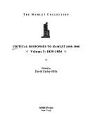 Critical responses to Hamlet, 1600-1900