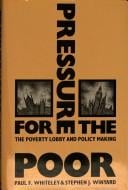 Pressure for the poor