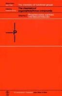 The Chemistry of organophosphorus compounds