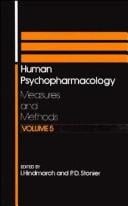 Human psychopharmacology