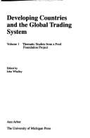 Developing countries and the global trading system