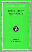 Greek elegy and iambus