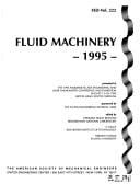 Fluid machinery, 1995