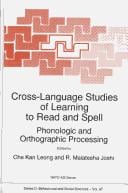 Cross-language studies of learning to read and spell