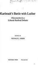 Karlstadt's battle with Luther