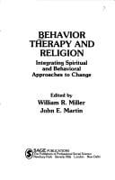 Behavior therapy and religion