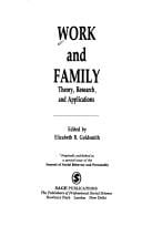 Work and family