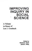 Improving inquiry in social science