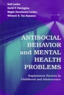 Antisocial behavior and mental health problems