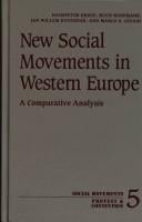 New social movements in Western Europe
