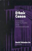 The Ethnic Canon