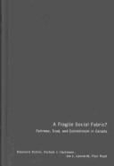 A fragile social fabric?