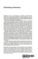 Rethinking federalism