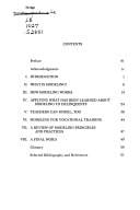 Constructive classroom behavior